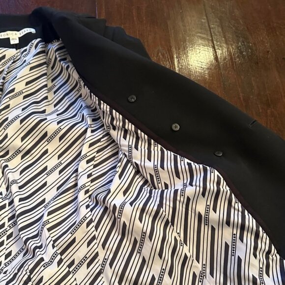 Veronica Beard Black Blazer with Gold Buttons - Picture 7 of 7